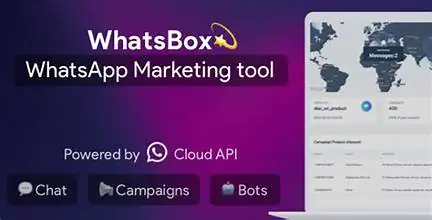 WhatsBox v5.0 - The WhatsApp Marketing - Bulk Sender, Chat, Bots, SaaS