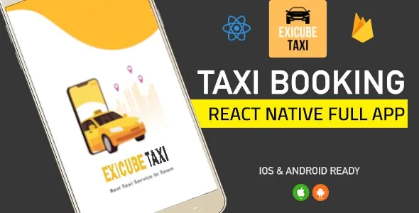 Exicube Taxi App ios & android