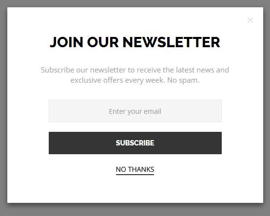 Newsletter WordPress