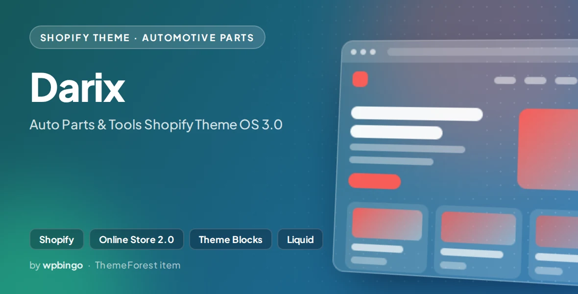 Darix - Auto Parts & Tools Shopify Theme OS 3.0