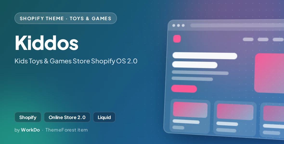 Kiddos - Kids Toys & Games Store Shopify OS 2.0