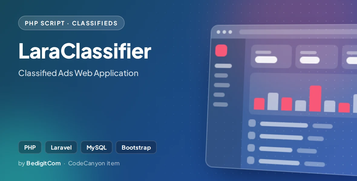 LaraClassifier - Classified Ads Web Application