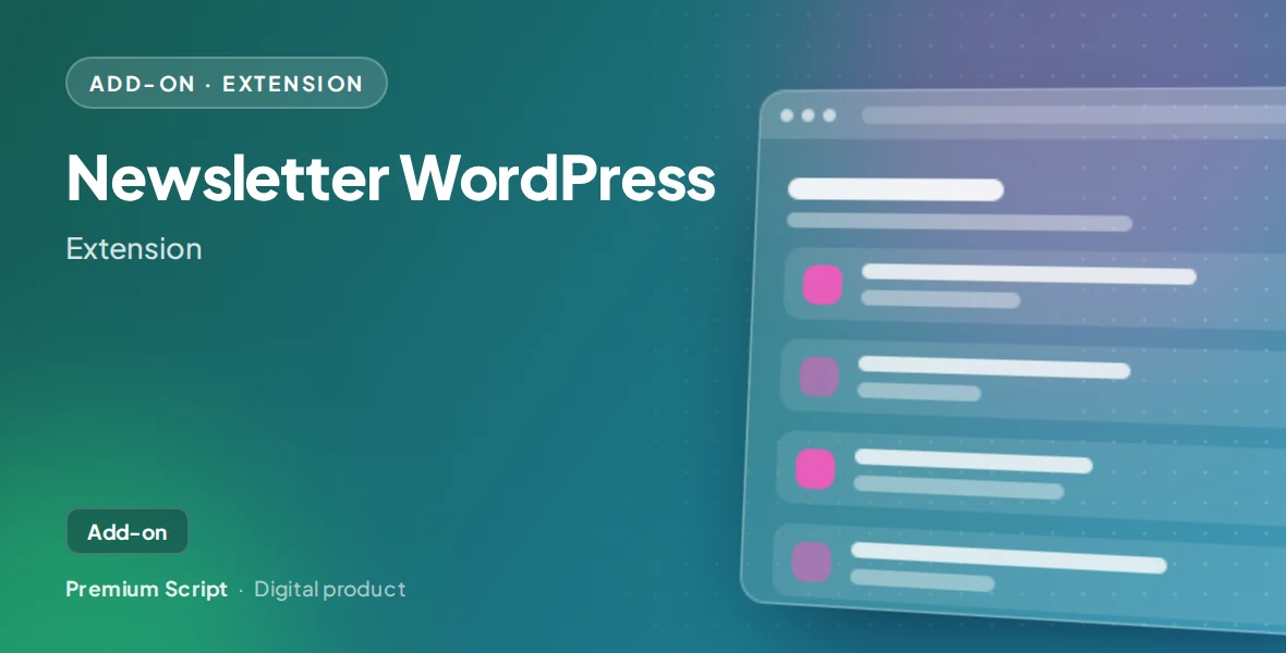 Newsletter WordPress
