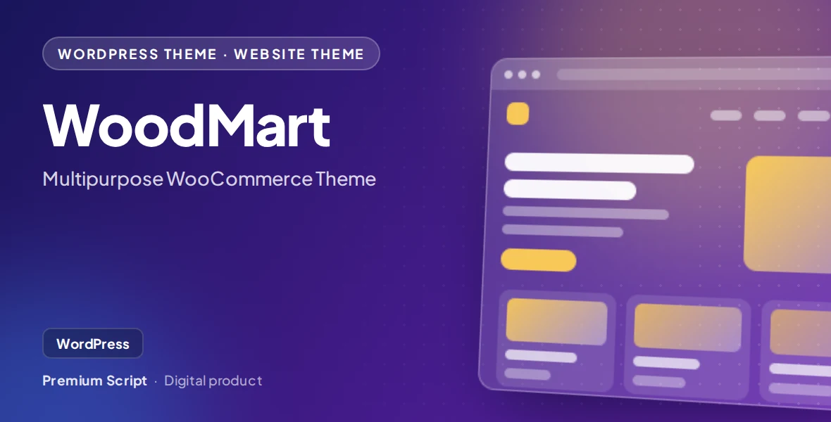 WoodMart - Multipurpose WooCommerce Theme