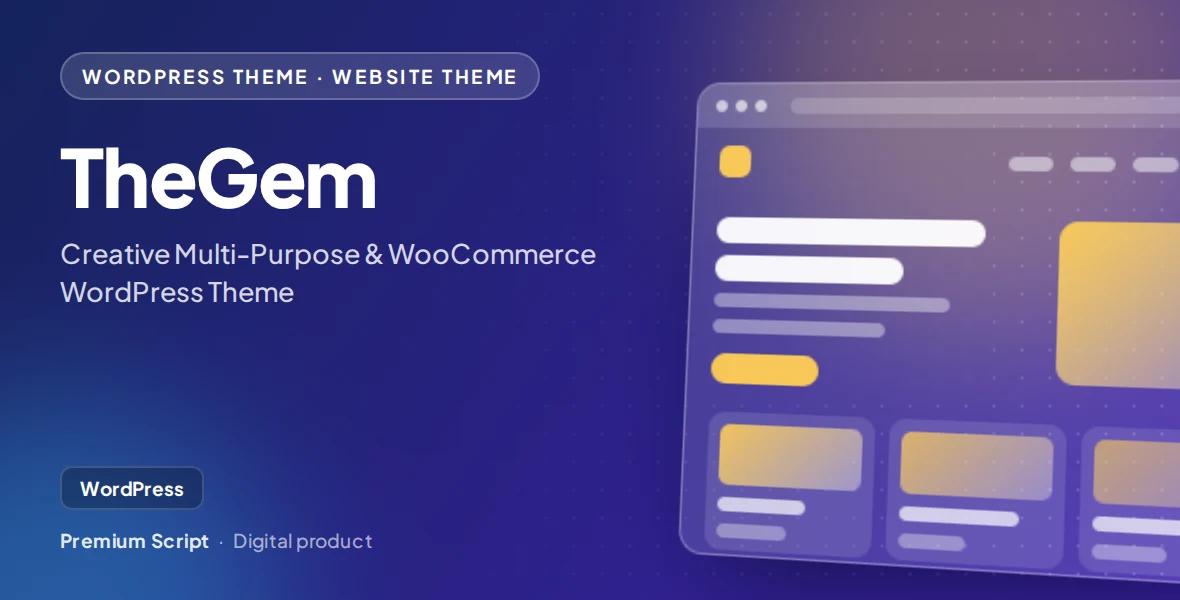 TheGem - Creative Multi-Purpose & WooCommerce WordPress Theme