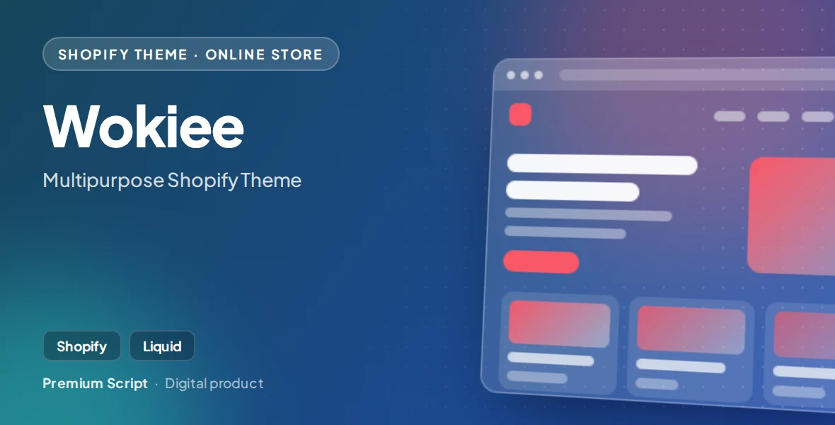 Wokiee - Multipurpose Shopify Theme