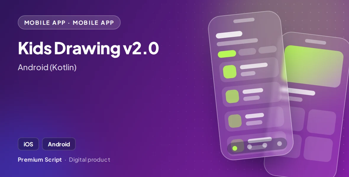 Kids Drawing v2.0 - Android (Kotlin)