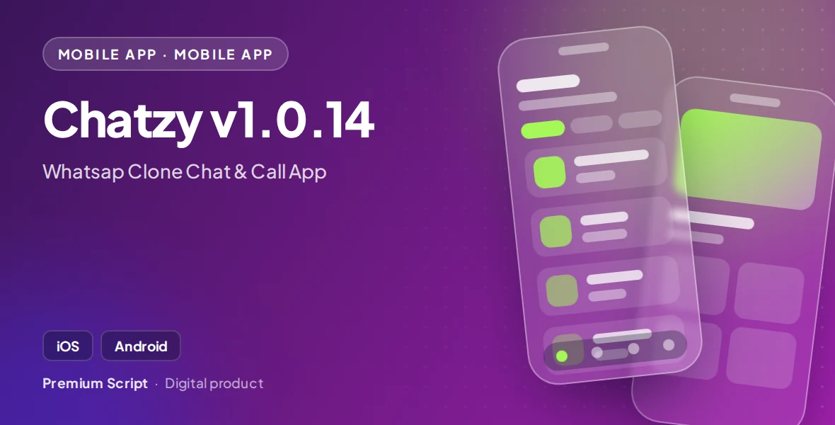 Chatzy v1.0.14 - Whatsap Clone Chat & Call App