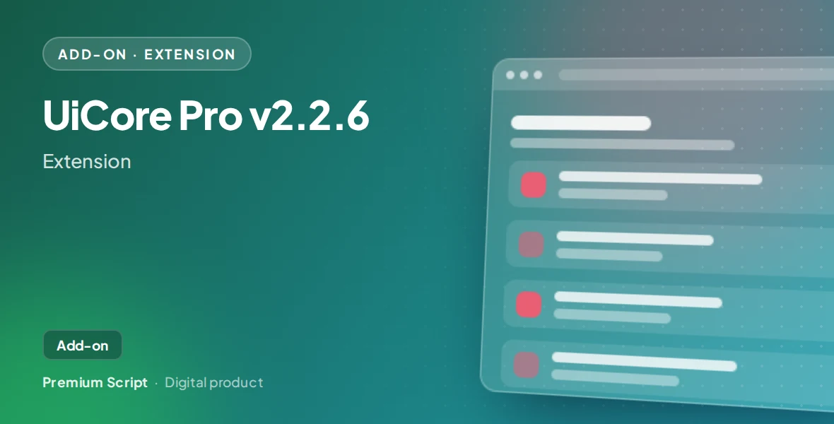 UiCore Pro v2.2.6