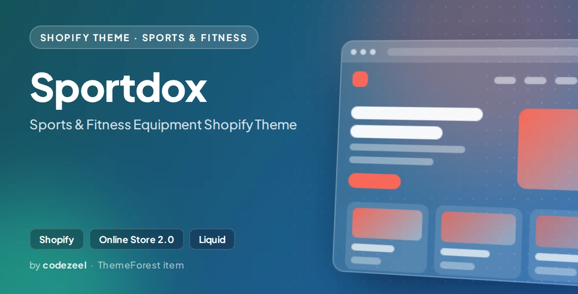 Sportdox - Sports & Fitness Equipment Shopify Theme