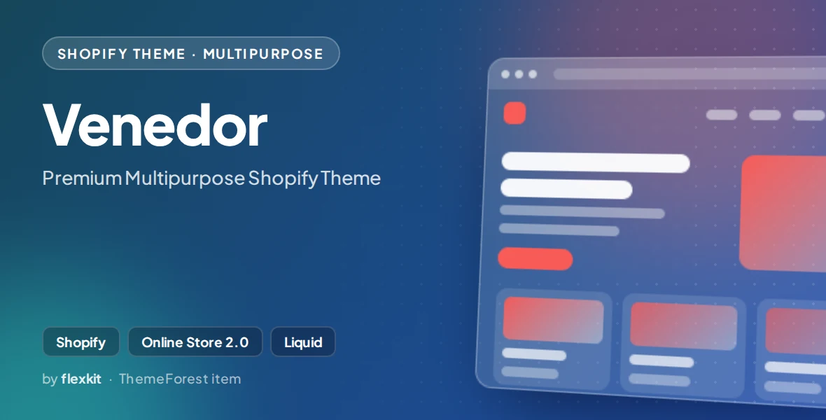 Venedor - Premium Multipurpose Shopify Theme
